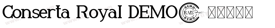 Conserta Royal DEMO字体转换
